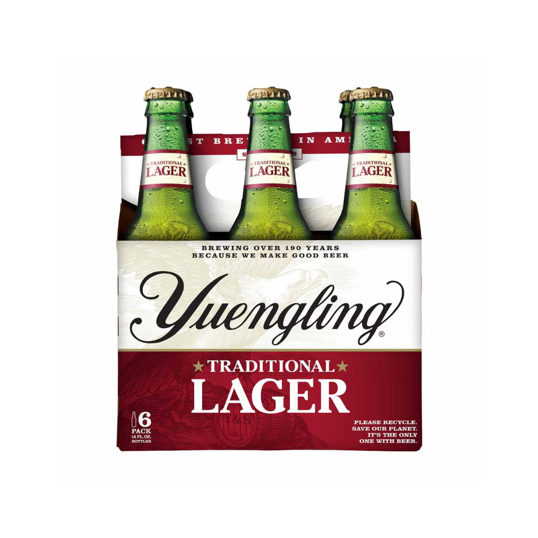 Yuengling Lager 6x12oz Bottles
