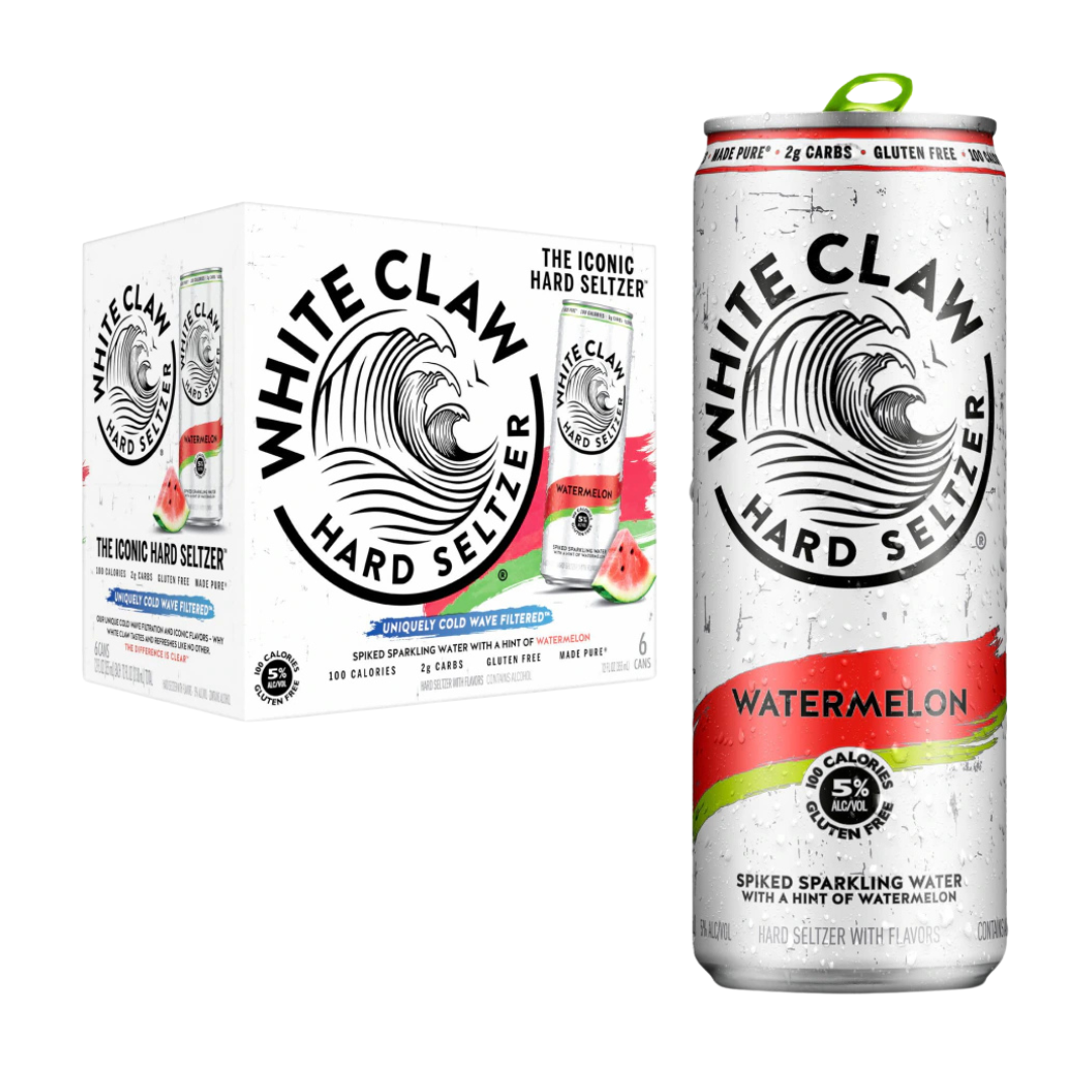 White Claw Watermelon 6x12oz Cans