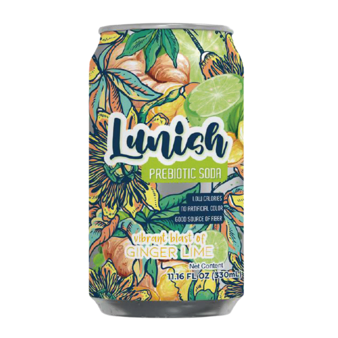 Lunish Prebiotic Soda 330ml Can