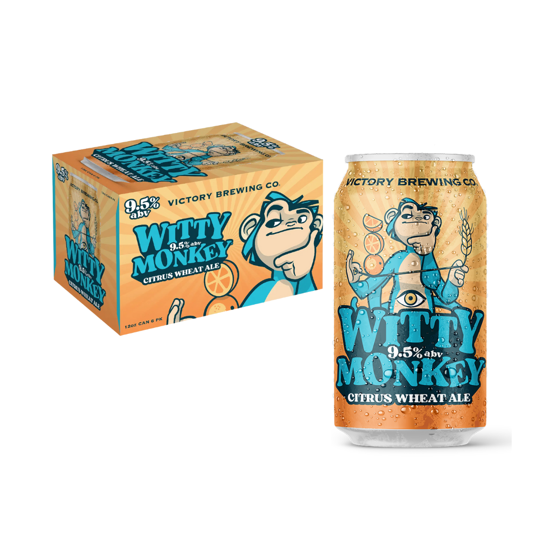 Victory Brew Witty Monkey 6x12oz Cans