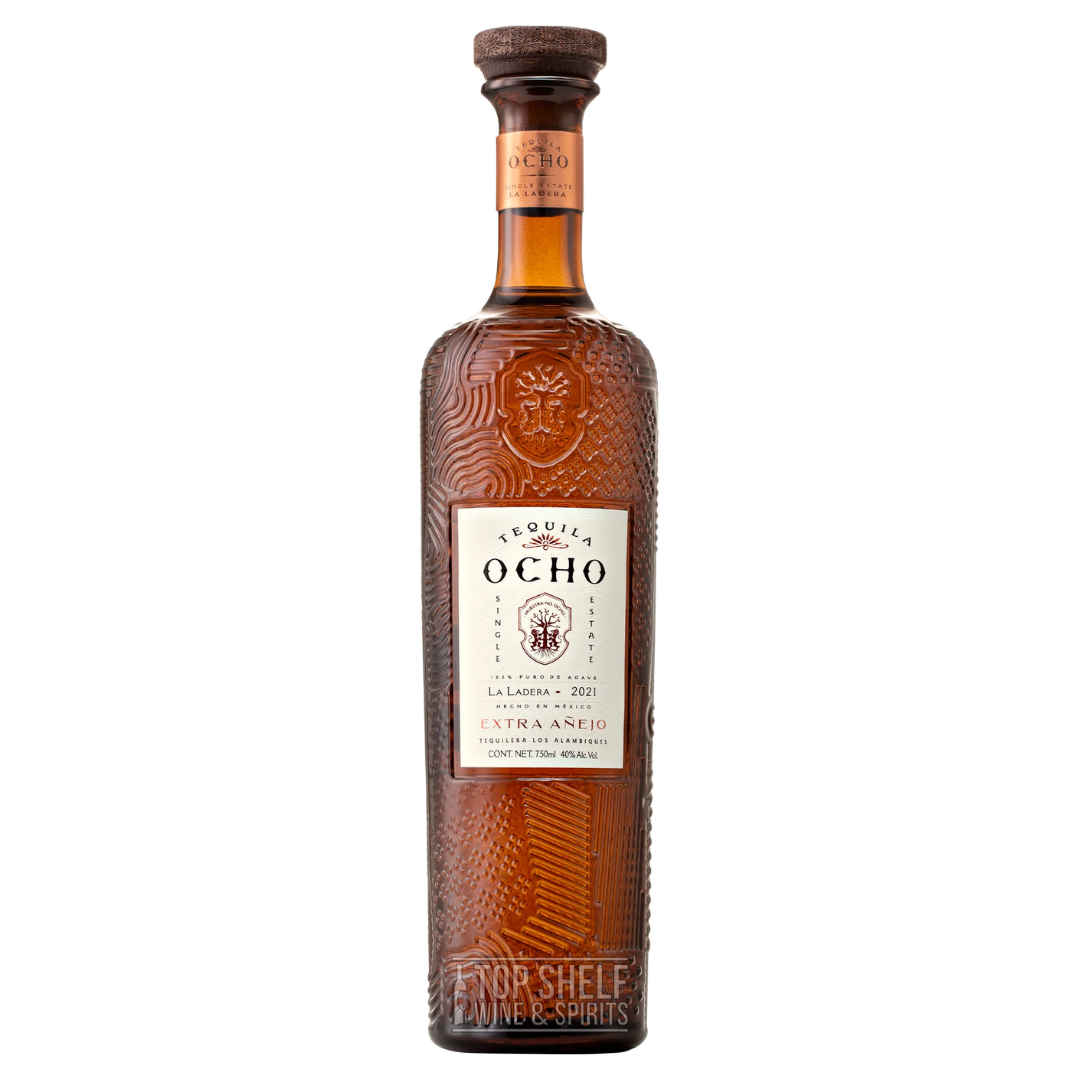 Tequila Ocho La Ladera Single State Extra Añejo 750ml