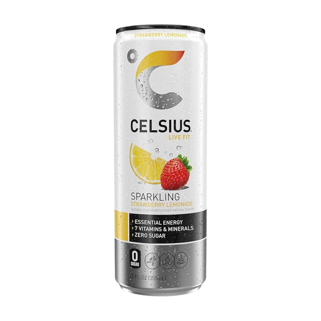 Celsius Strawberry Lemonade 12oz