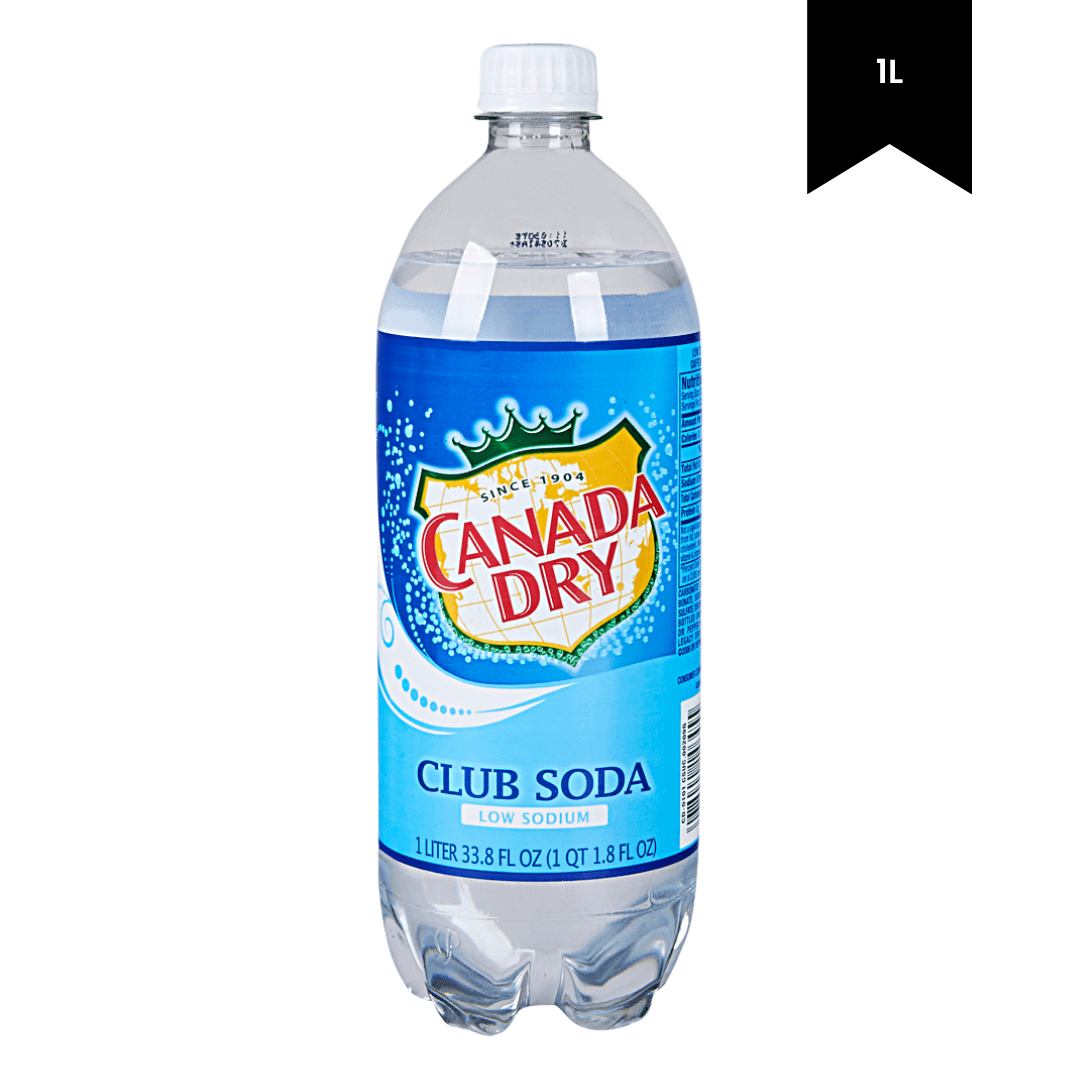 Canada Dry Club Soda 1L