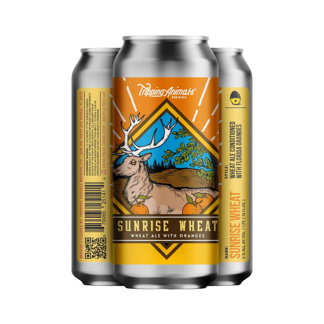 Tripping Animals Sunrise Wheat 16oz Can