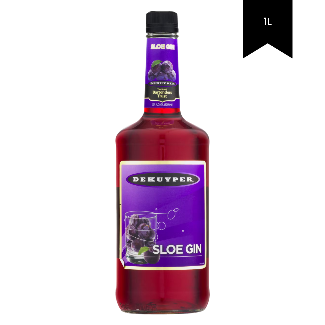 DeKuyper Sloe Gin Liqueur 1L