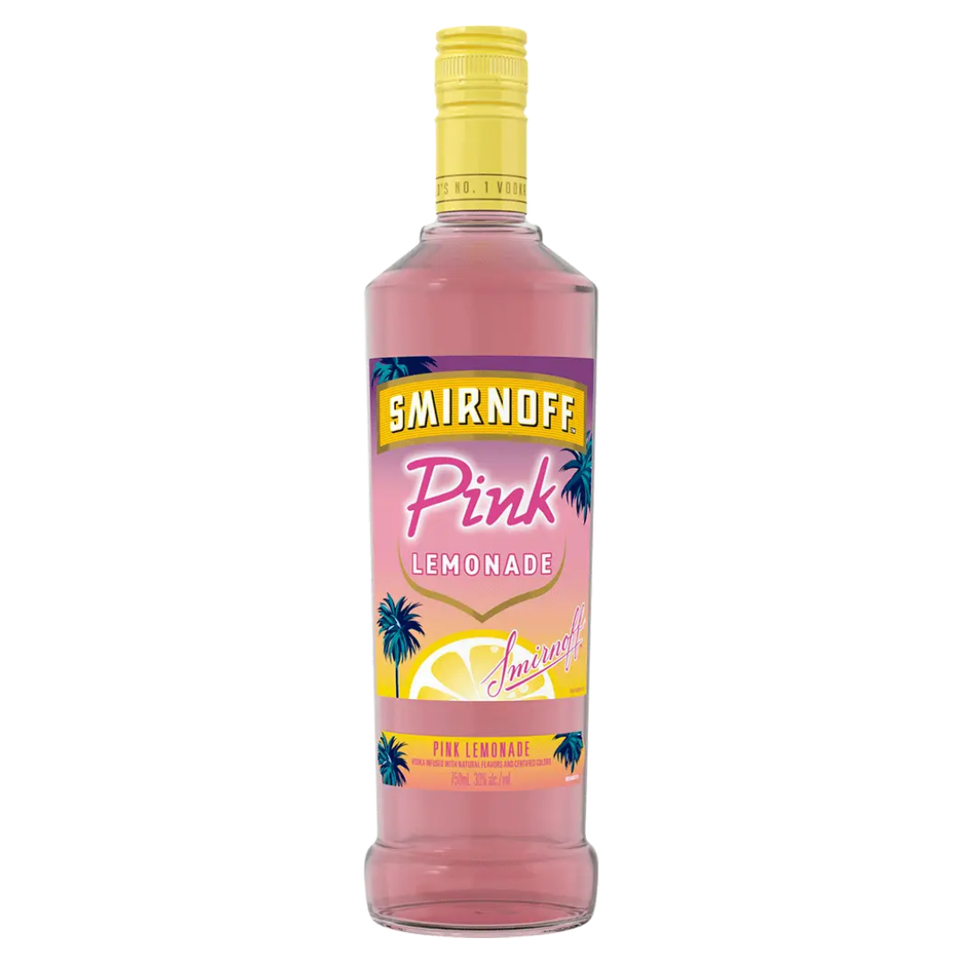 Smirnoff Pink Lemonade Vodka 750ml