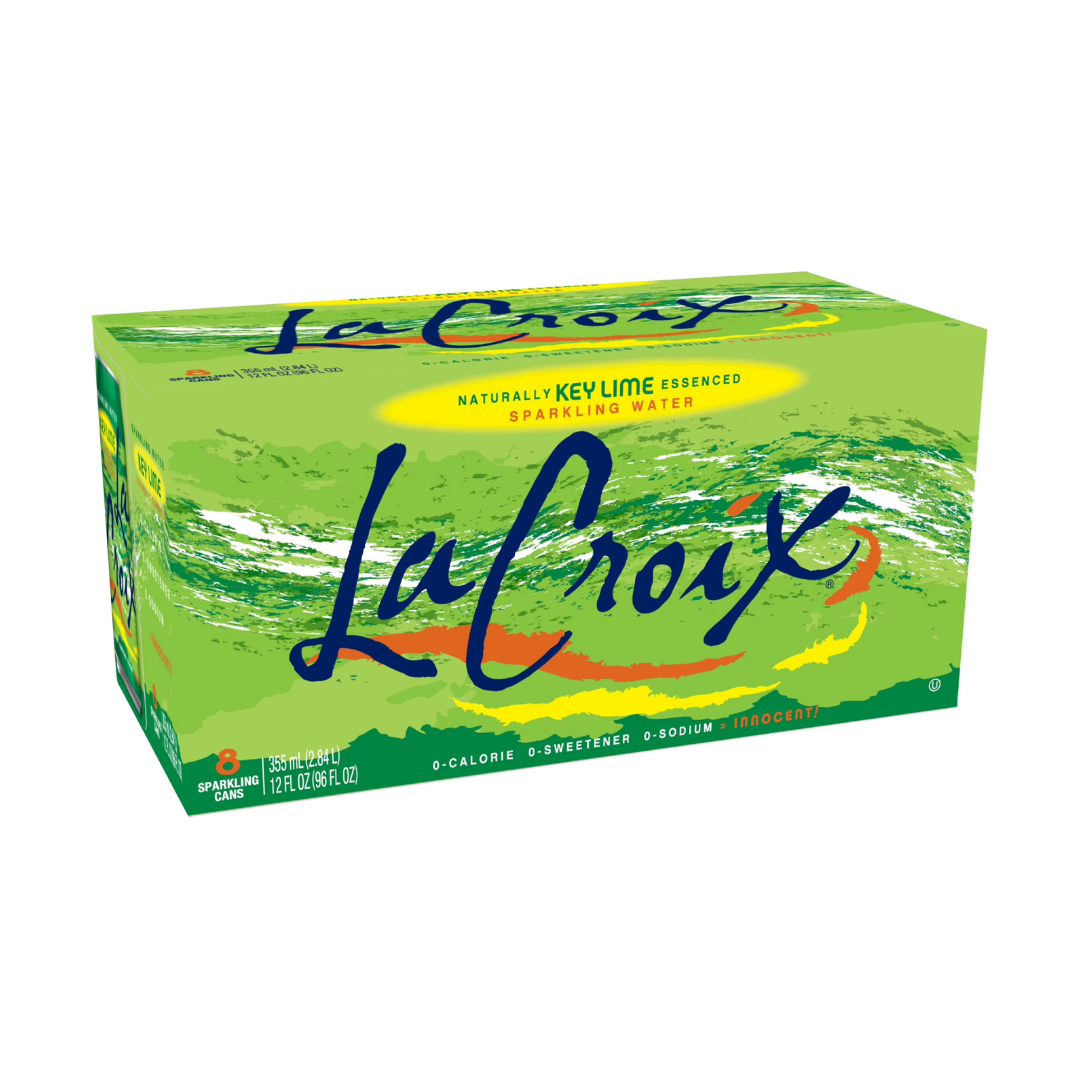 LaCroix Key Lime 8x12oz Cans