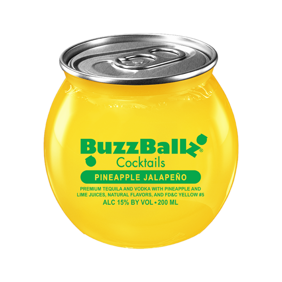 BuzzBallz Pineapple Jalapeño 200ml