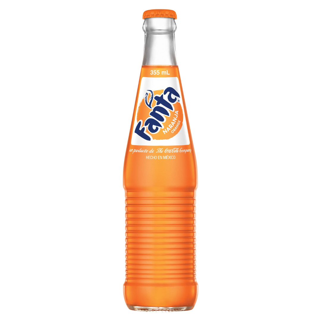 Fanta Orange 355ml Glass Bottle