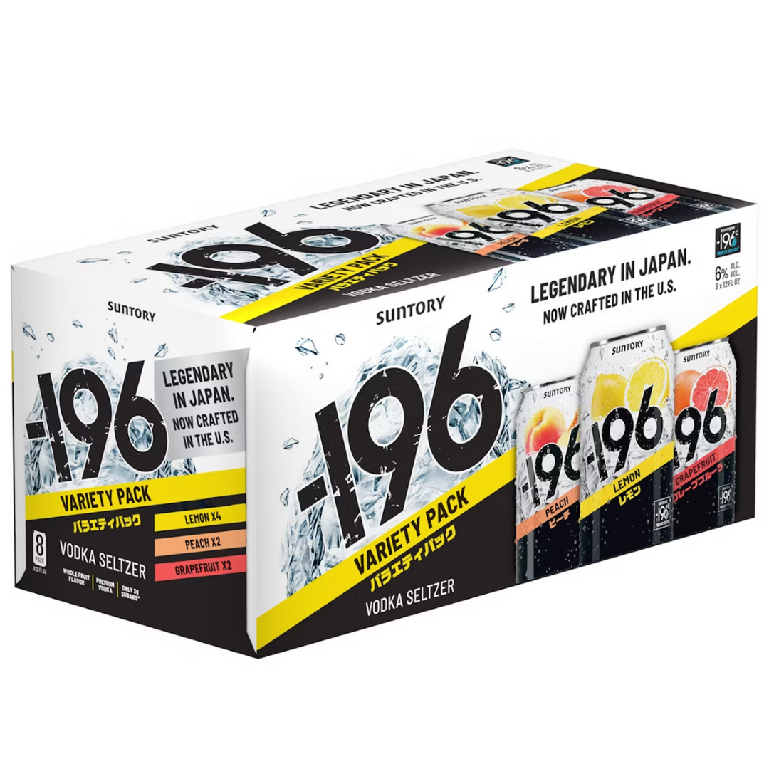 -196 Suntory Vodka Seltzer 8-Pack x 355ml