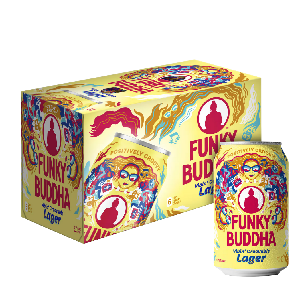 Funky Buddha Vibin' Lager 6x12oz Cans
