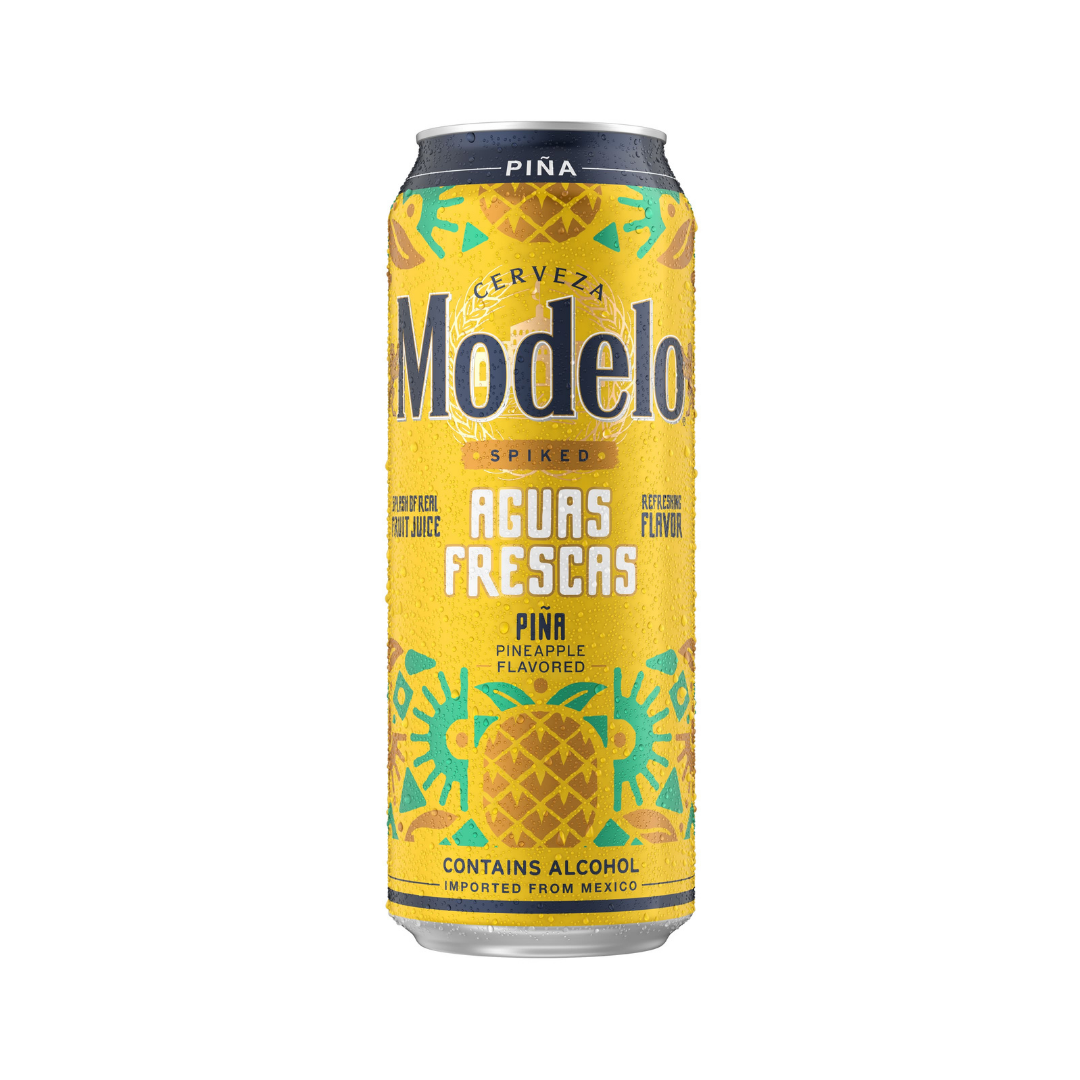 Modelo Spiked Aguas Frescas Pineapple 24 fl oz Can