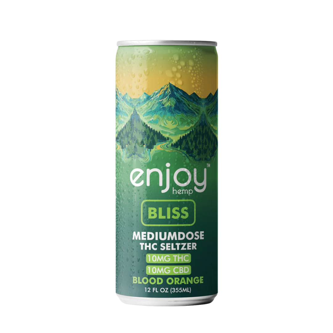 Enjoy Bliss Blood Orange THC 50mg 12oz Can
