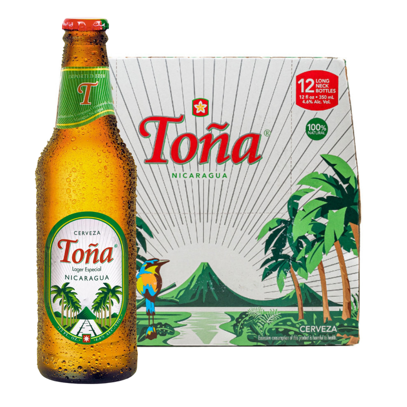 Tona Cerveza Nicaragua 12oz Bottles