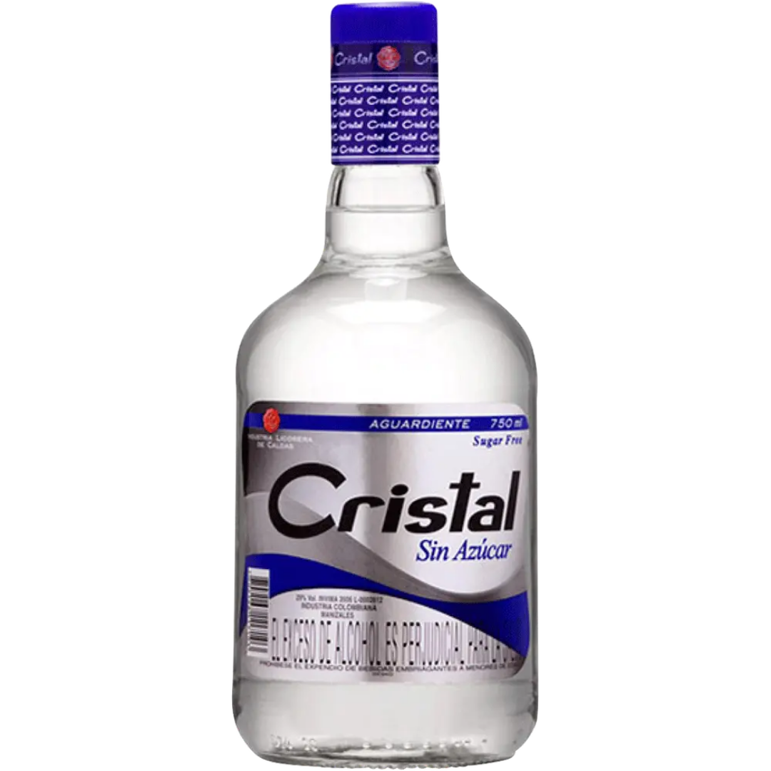Cristal Aguardiente Sin Azucar 750ml