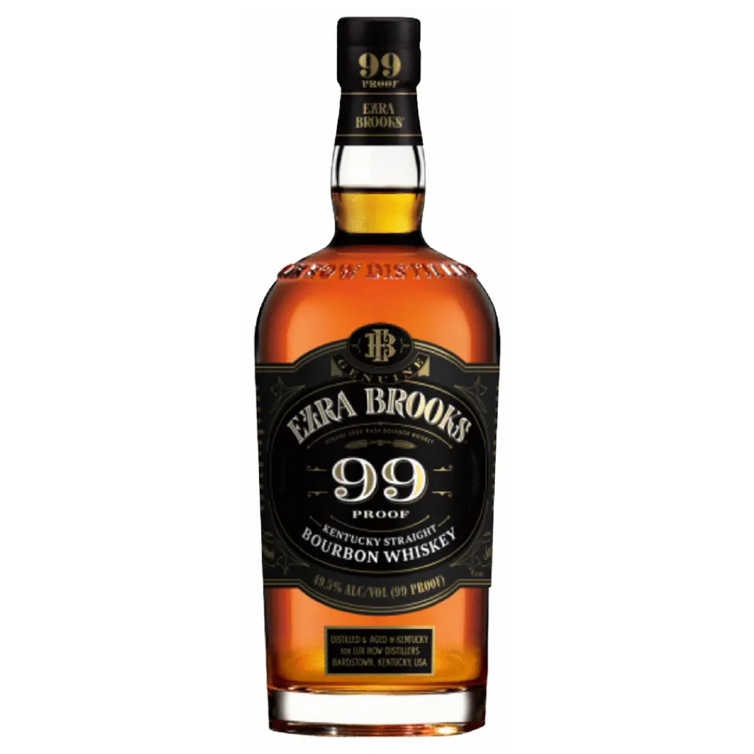 Ezra Brooks 99 Proof Bourbon Whiskey 750ml