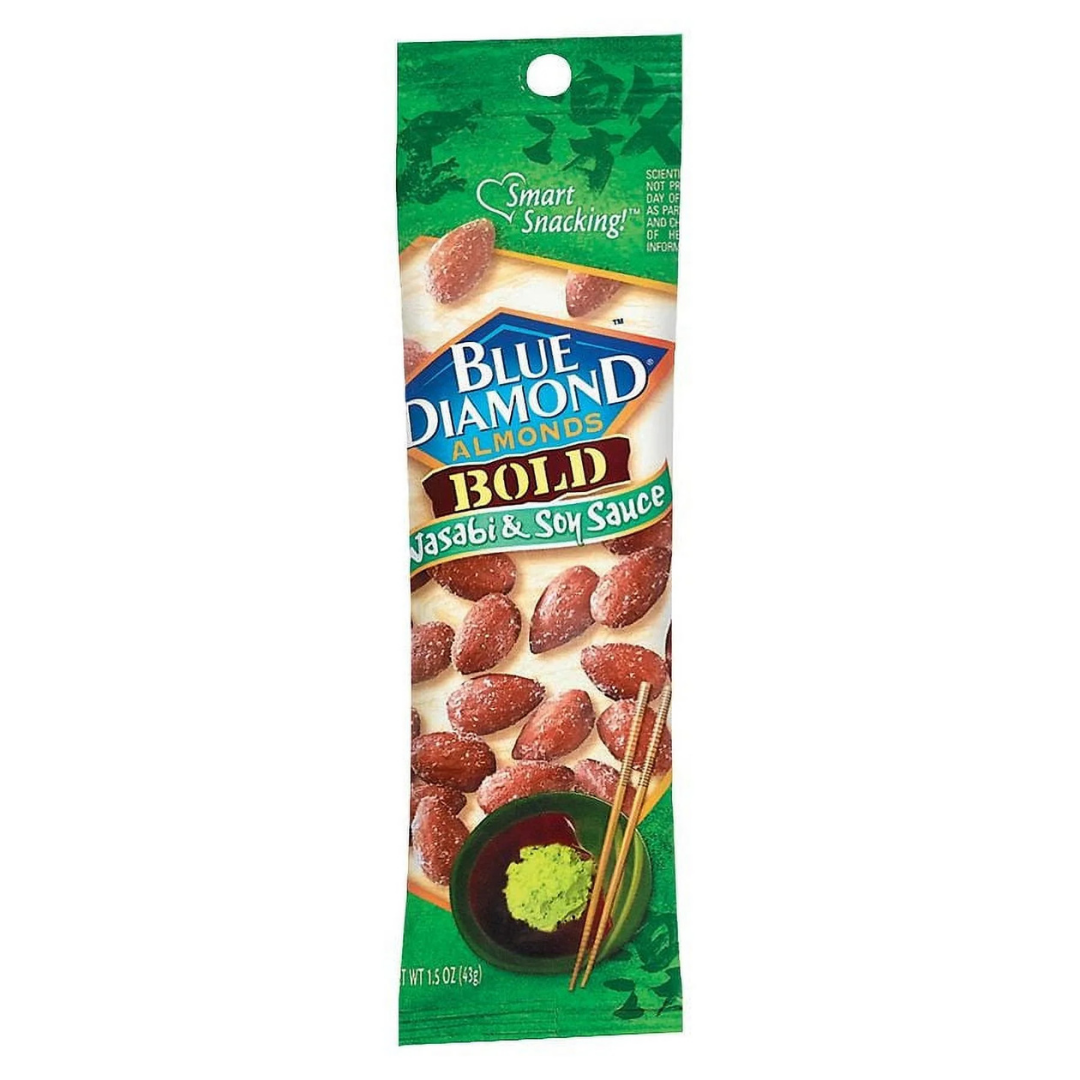 Blue Diamond Almonds Wasabi & Soy Sauce 1.5oz