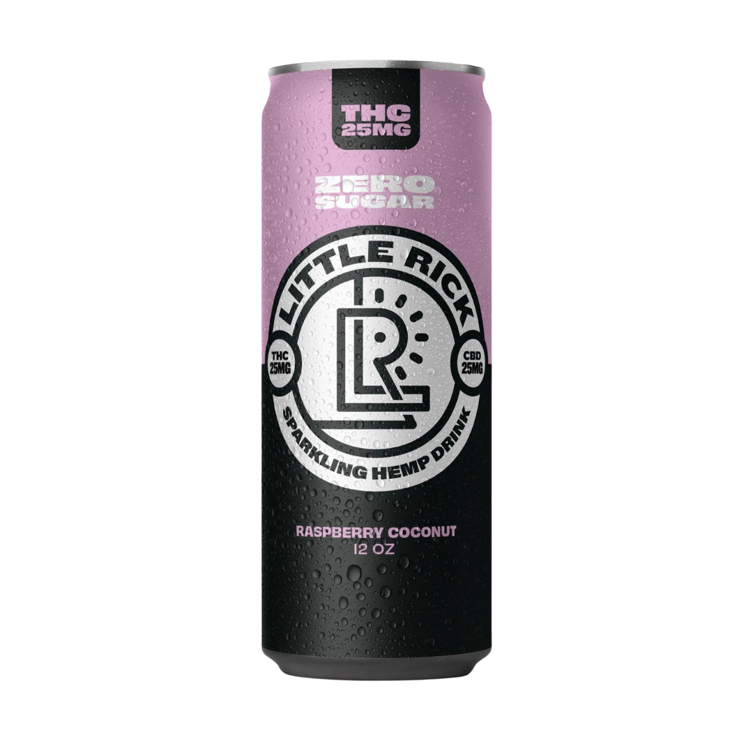 Little Rick THC Raspberry Coconut 12oz