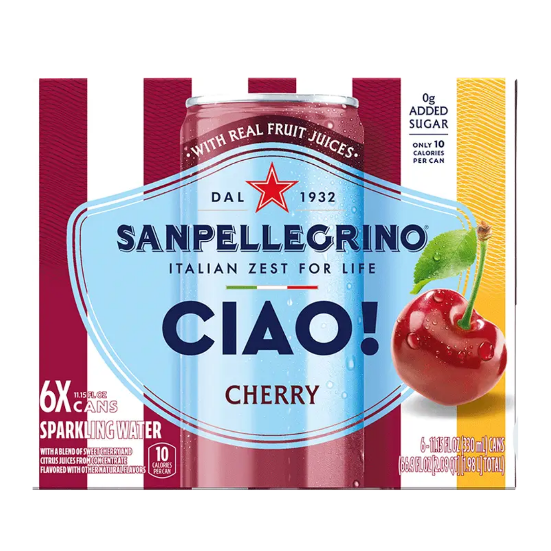 San Pellegrino Ciao Cherry 6pack