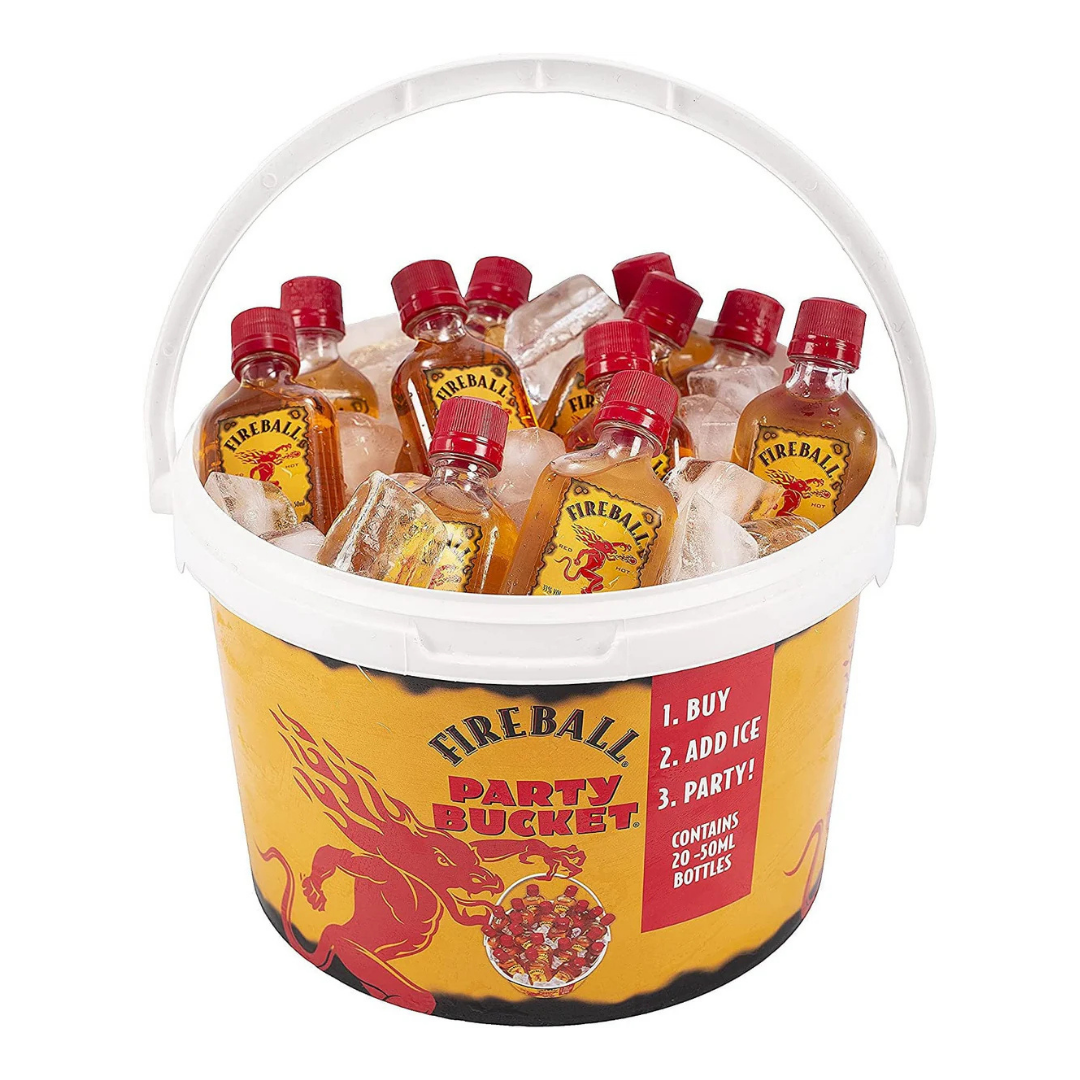 FireBall Bucket 20x50ml Bottles