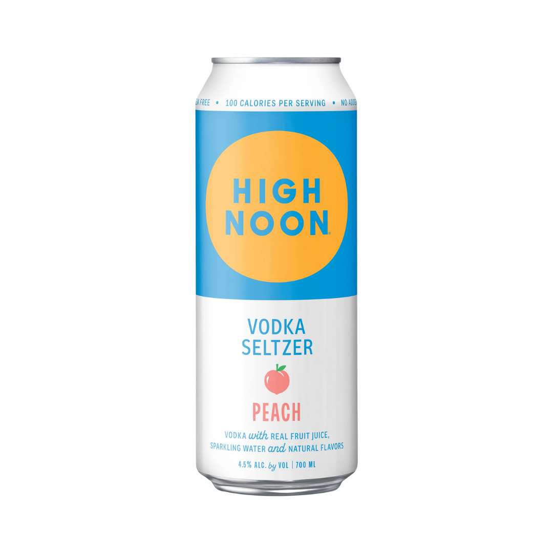 High Noon Peach Vodka Seltzer 700ml