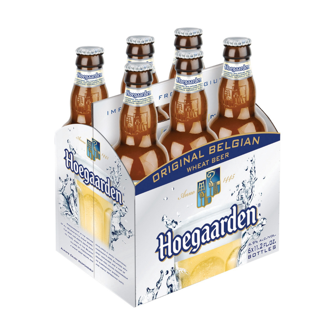 Hoegaarden Wheat Beer 6x11.2oz Bottle