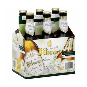 Bitburger Beer 6-Pack 11.02oz