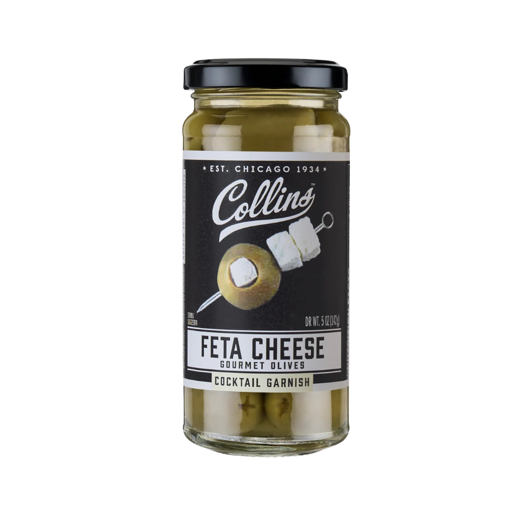 Collins Feta Cheese Cocktail Olives 4.5oz