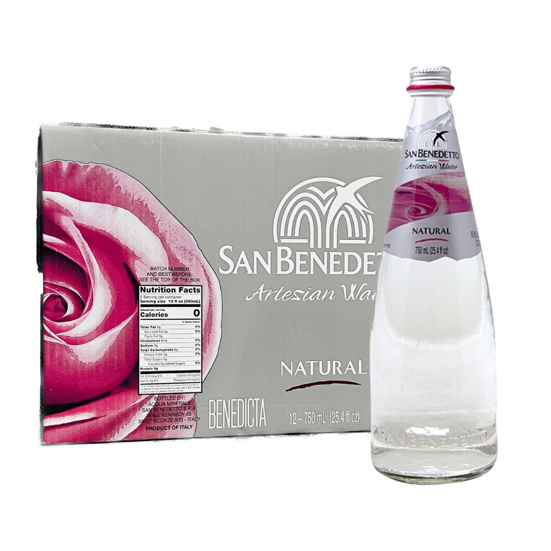 San Benedetto Glass Bottles Case 12x750ml