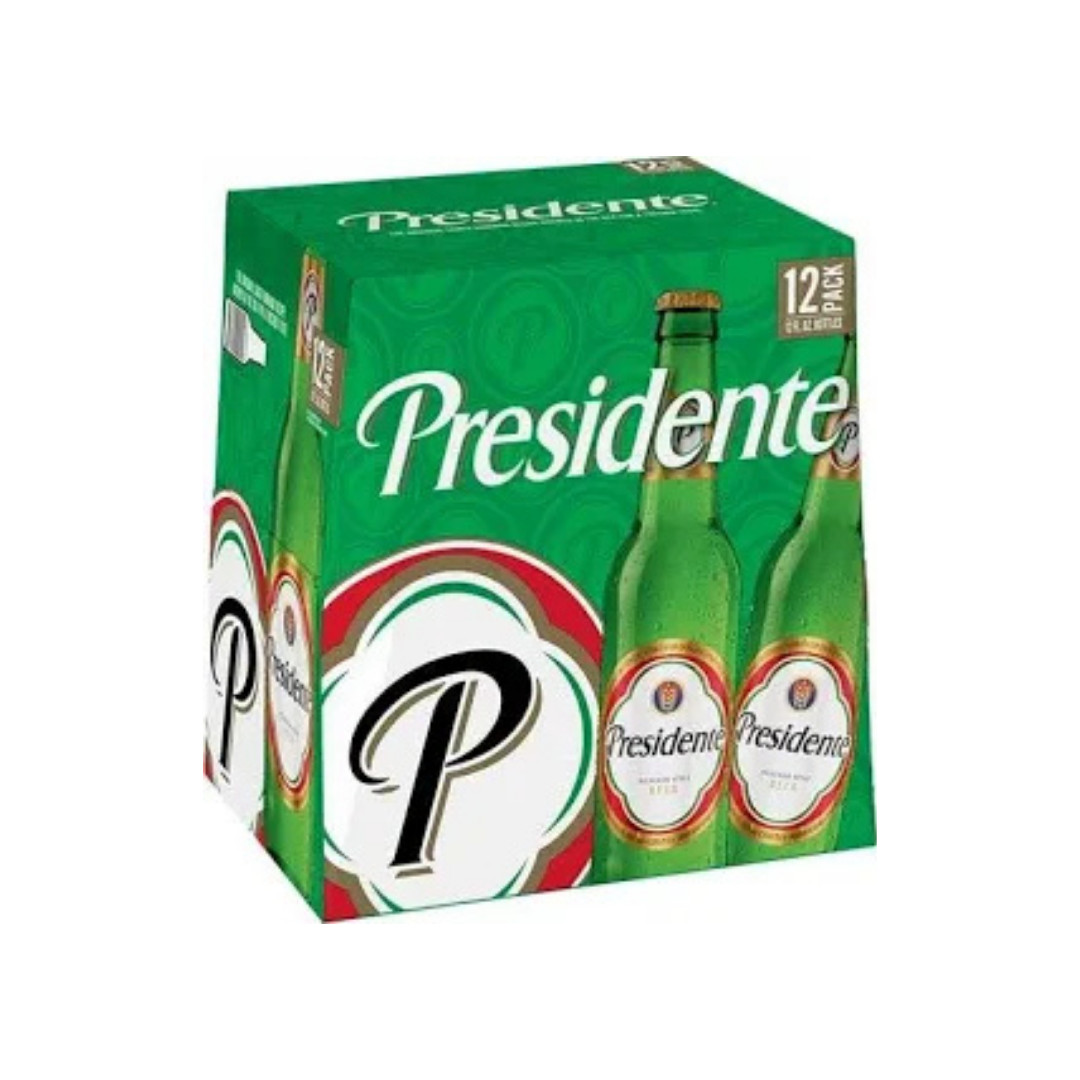 Presidente Pilsener 12x12oz Bottles