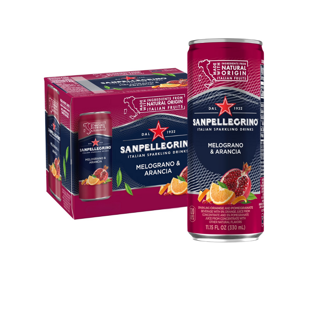 San Pellegrino Pomegranate & Orange