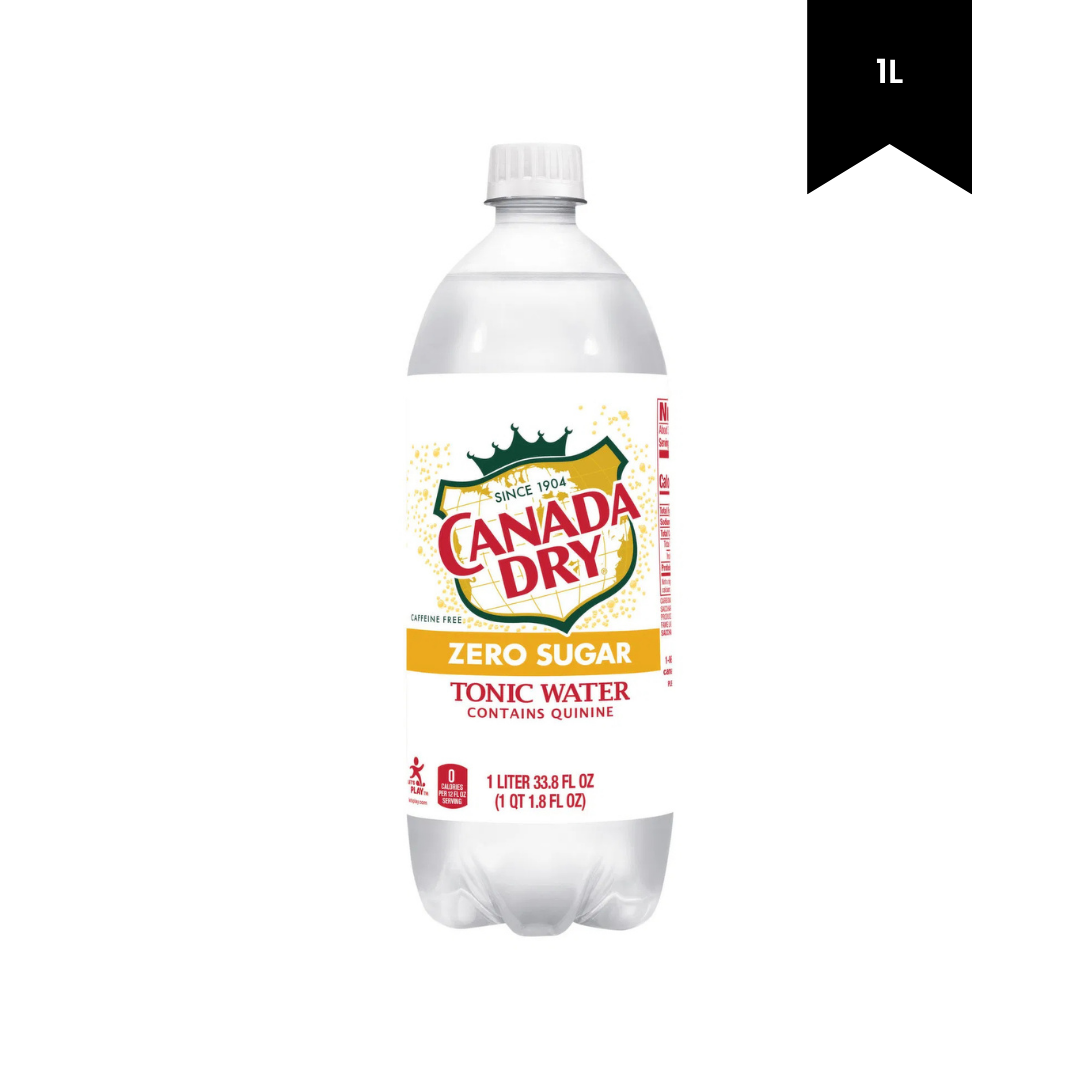Canada Dry Tonic Water Zero Sugar 1L