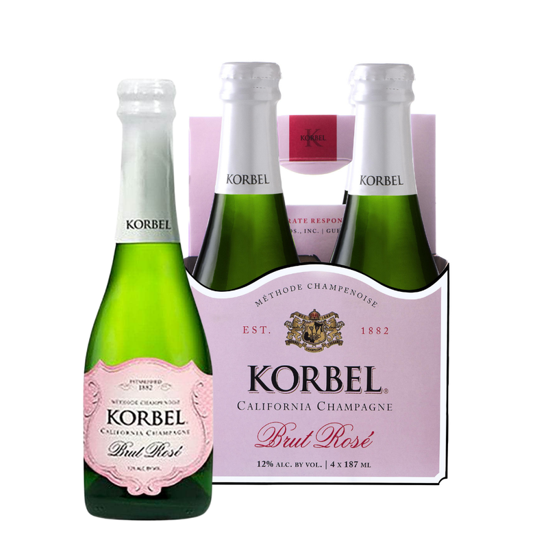Korbel Rose Champagne 187ml