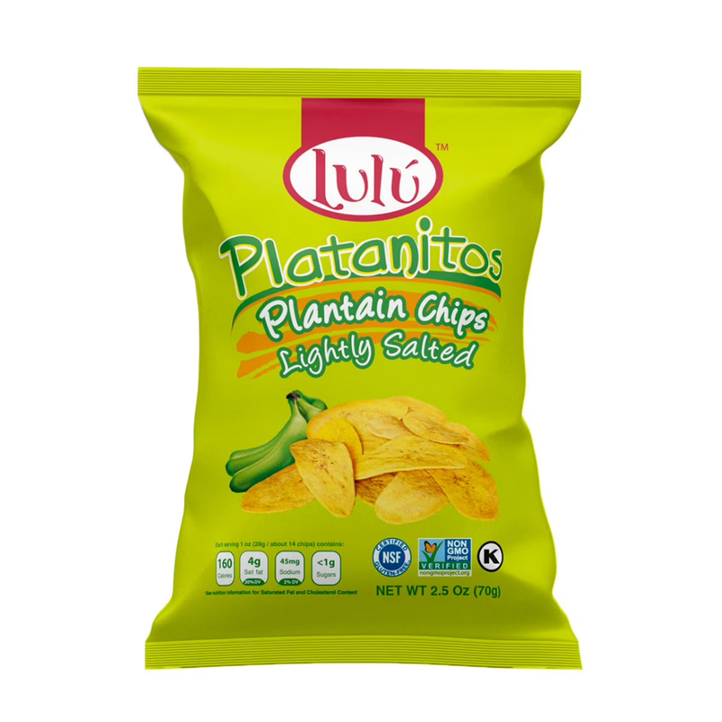 Lulu Plantain Chips 2.5oz