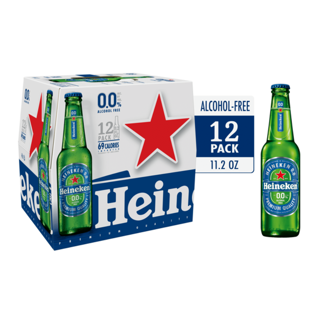 Heineken 0.0% Alcohol 12x12 Bottles