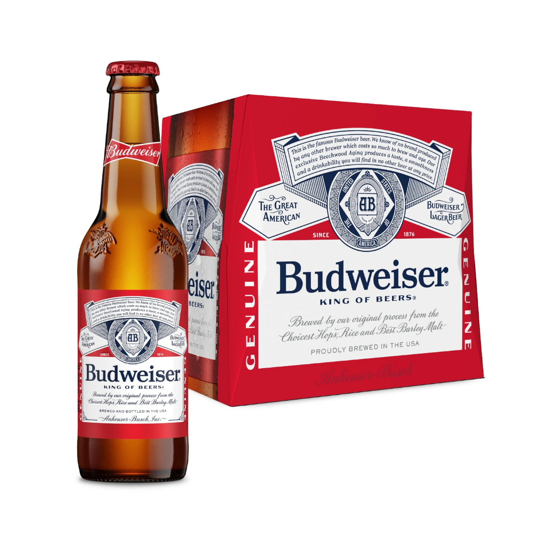 Budweiser 12x12oz Bottles