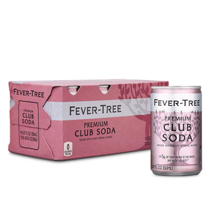 Fever Tree Club Soda 8x150ml Cans