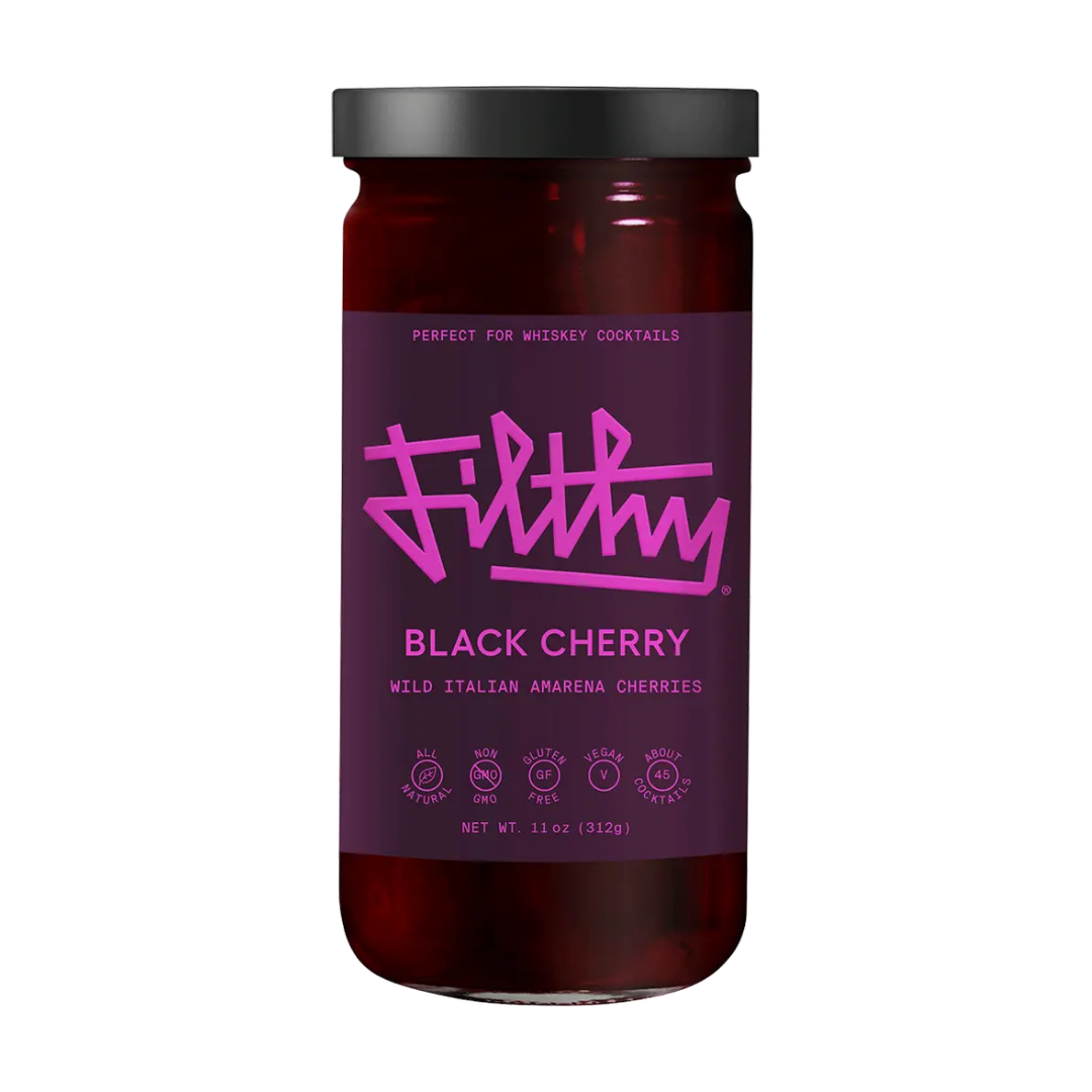 Filthy Black Cherries 8oz
