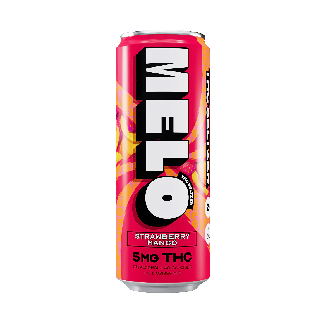 Melo Strawberry Mango 5mg THC 12oz Can