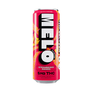 Melo Strawberry Mango 5mg THC 12oz Can