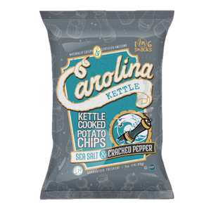 Carolina Kettle Sea Salt Cracked Pepper 5oz