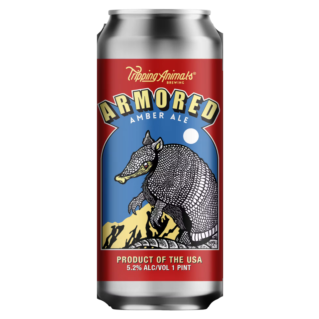 Tripping Animal Armored Amber Ale 16 fl oz Can