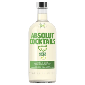 Absolut Cocktails Vodka Mojito 750ml