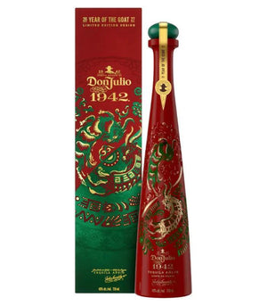 don Julio tequila Anejo 1942 year of the goat 2027 750ml