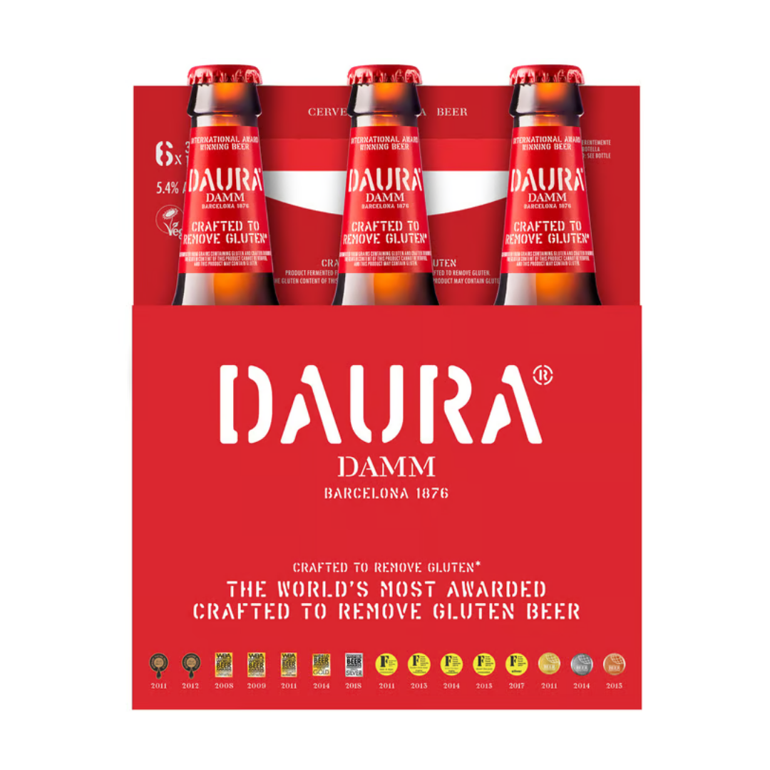 Daura Damm 6x11.2oz Bottle