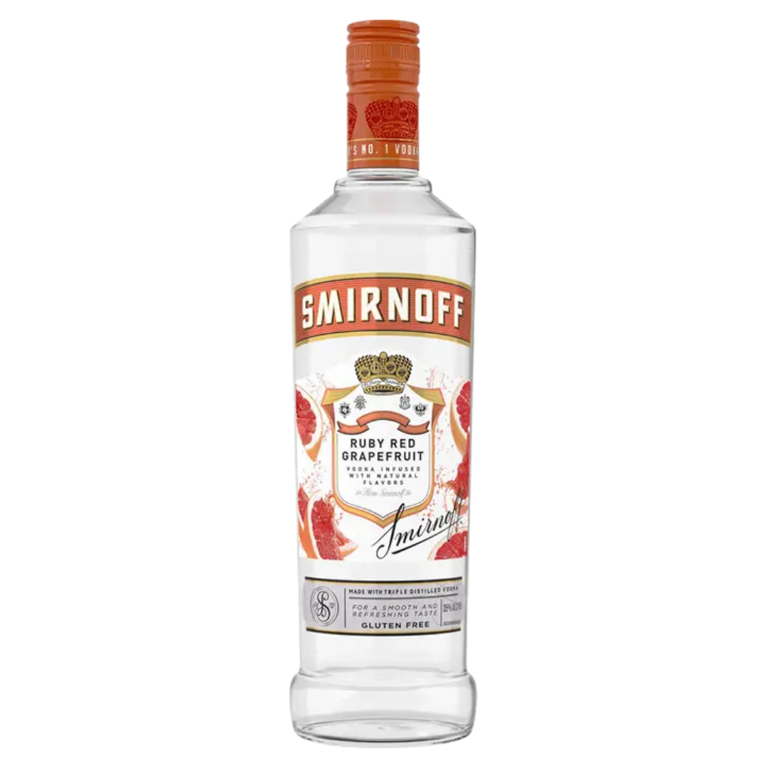 Smirnoff Ruby Red Grapefruit Vodka 750ml