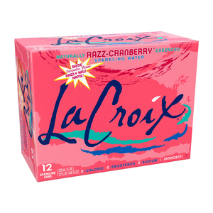 LaCroix Razz Cranberry 12x12oz Cans