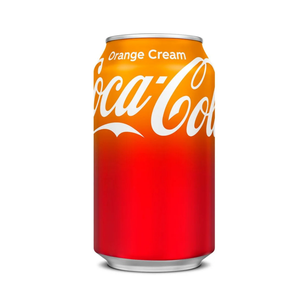 Coca Cola Orange Cream 12oz Can