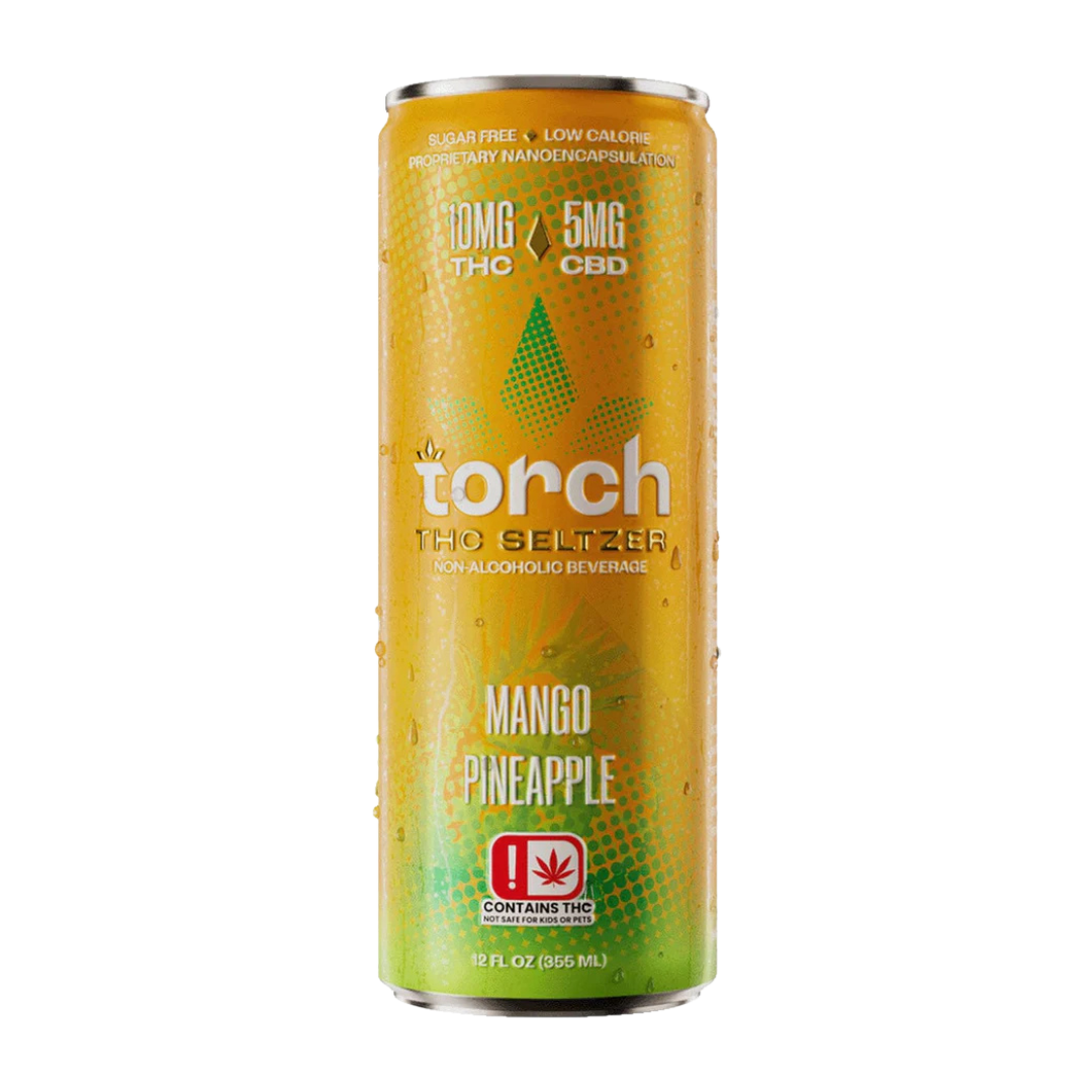 Torch Mango Pineapple THC Seltzer 12oz Can