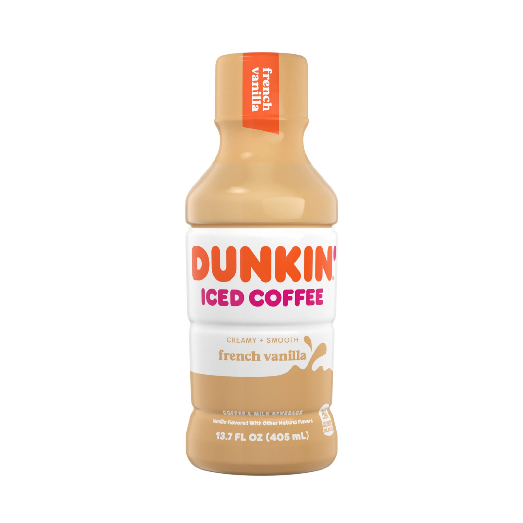 Dunkin' Donuts French Vanilla Iced Coffee 13.7oz Bottle